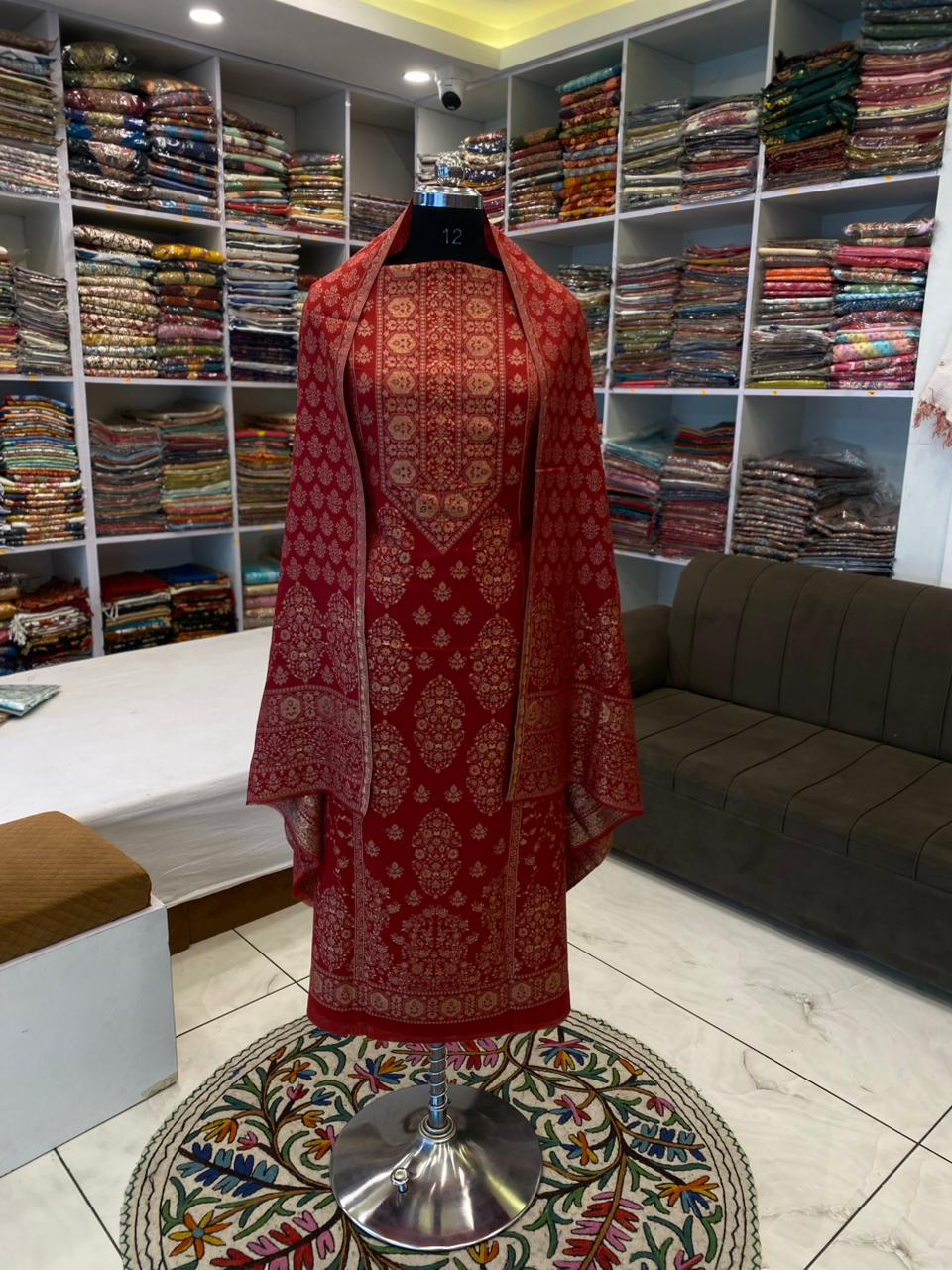 Aari Embroidered Wrap