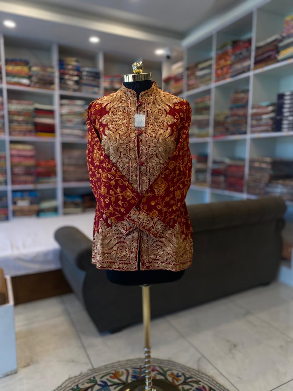 Kashmiri EmbroiderY Coat for Women